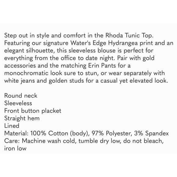 TUCKERNUCK blue majolica Tilly Caftan - Picture 10 of 11